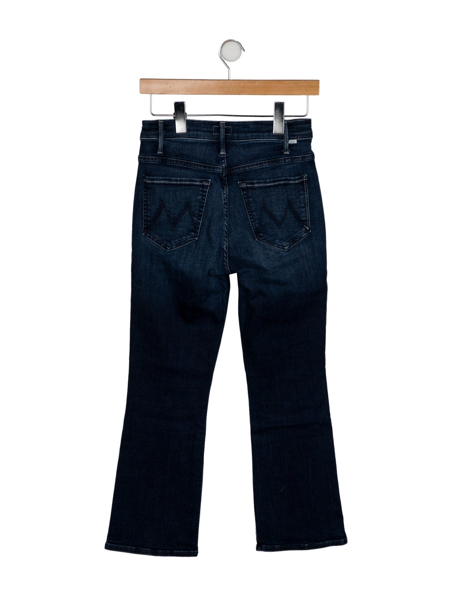 Mother Mid-Rise Straight Leg Jeans